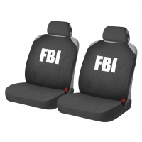 Накидки универсальные HOTPRINT FBI на передние сиденья